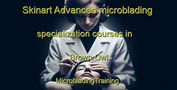 Skinart Advanced microblading specialization courses in Brown Owl | #MicrobladingTraining #MicrobladingClasses #SkinartTraining-New Zealand