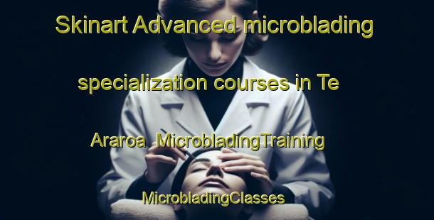 Skinart Advanced microblading specialization courses in Te Araroa | MicrobladingTraining | MicrobladingClasses | SkinartTraining-New Zealand