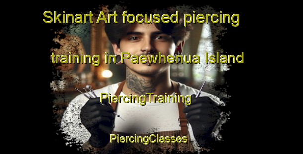 Skinart Art-focused piercing training in Paewhenua Island | PiercingTraining | PiercingClasses | SkinartTraining-New Zealand