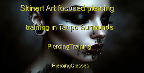 Skinart Art-focused piercing training in Taupo Surrounds | PiercingTraining | PiercingClasses | SkinartTraining-New Zealand