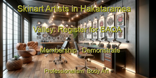 Skinart Artists in Hakataramea Valley: Register for BAQA Membership - Demonstrate Professionalism | Body Art Qualification Authority | BAQA-New Zealand