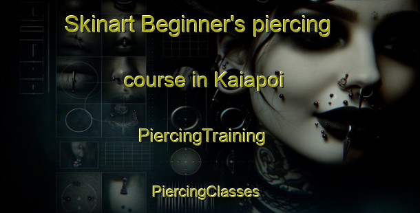 Skinart Beginner's piercing course in Kaiapoi | PiercingTraining | PiercingClasses | SkinartTraining-New Zealand