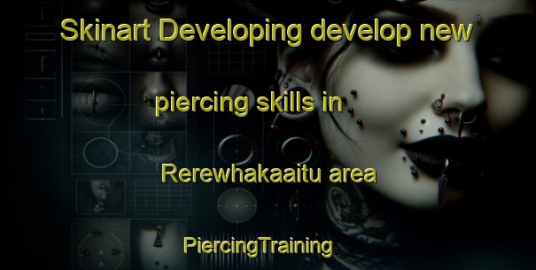 Skinart Developing develop new piercing skills in Rerewhakaaitu area | PiercingTraining | PiercingClasses | SkinartTraining-New Zealand