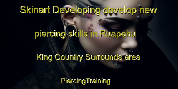 Skinart Developing develop new piercing skills in Ruapehu King Country Surrounds area | PiercingTraining | PiercingClasses | SkinartTraining-New Zealand