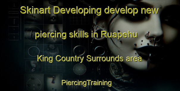 Skinart Developing develop new piercing skills in Ruapehu King Country Surrounds area | PiercingTraining | PiercingClasses | SkinartTraining-New Zealand