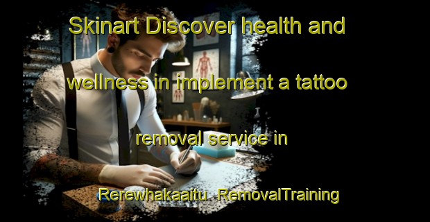 Skinart Discover health and wellness in implement a tattoo removal service in Rerewhakaaitu | RemovalTraining | RemovalClasses | SkinartTraining-New Zealand