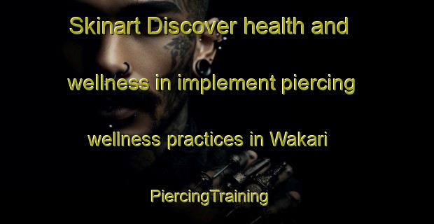 Skinart Discover health and wellness in implement piercing wellness practices in Wakari | PiercingTraining | PiercingClasses | SkinartTraining-New Zealand