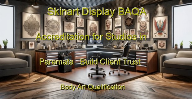 Skinart Display BAQA Accreditation for Studios in Paremata - Build Client Trust | Body Art Qualification Authority | BAQA-New Zealand