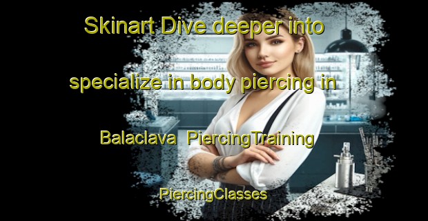 Skinart Dive deeper into specialize in body piercing in Balaclava | #PiercingTraining #PiercingClasses #SkinartTraining-New Zealand