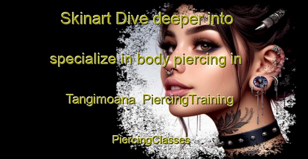 Skinart Dive deeper into specialize in body piercing in Tangimoana | PiercingTraining | PiercingClasses | SkinartTraining-New Zealand