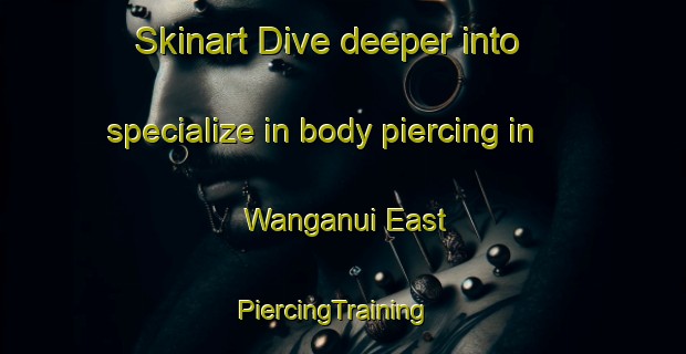 Skinart Dive deeper into specialize in body piercing in Wanganui East | PiercingTraining | PiercingClasses | SkinartTraining-New Zealand