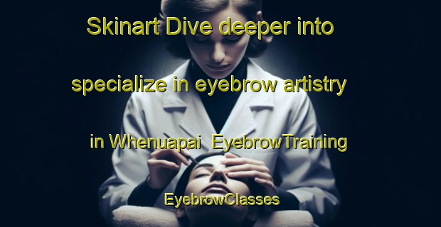 Skinart Dive deeper into specialize in eyebrow artistry in Whenuapai | EyebrowTraining | EyebrowClasses | SkinartTraining-New Zealand