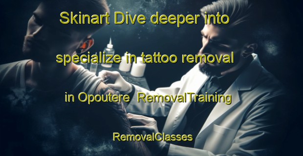 Skinart Dive deeper into specialize in tattoo removal in Opoutere | RemovalTraining | RemovalClasses | SkinartTraining-New Zealand