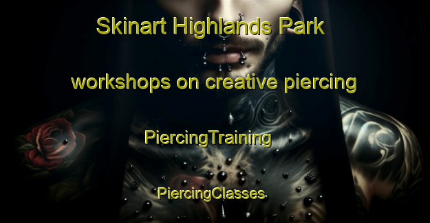 Skinart Highlands Park workshops on creative piercing | PiercingTraining | PiercingClasses | SkinartTraining-New Zealand