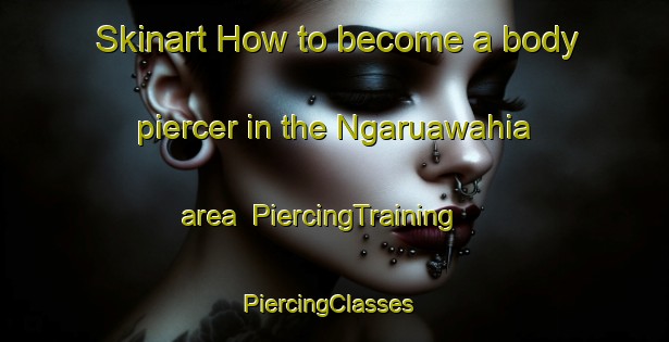 Skinart How to become a body piercer in the Ngaruawahia area | PiercingTraining | PiercingClasses | SkinartTraining-New Zealand