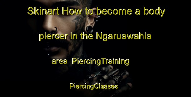 Skinart How to become a body piercer in the Ngaruawahia area | PiercingTraining | PiercingClasses | SkinartTraining-New Zealand
