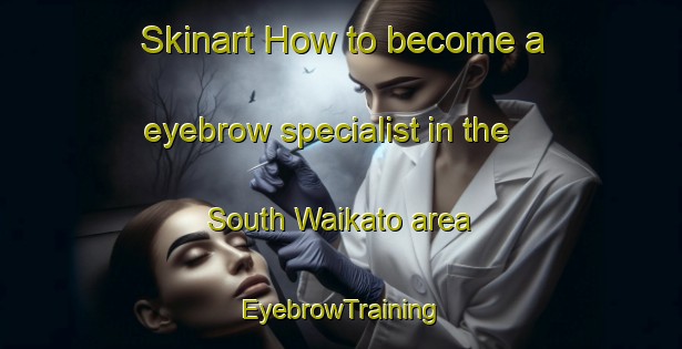 Skinart How to become a eyebrow specialist in the South Waikato area | EyebrowTraining | EyebrowClasses | SkinartTraining-New Zealand