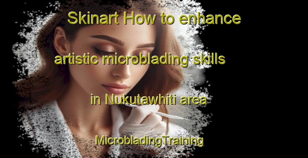 Skinart How to enhance artistic microblading skills in Nukutawhiti area | MicrobladingTraining | MicrobladingClasses | SkinartTraining-New Zealand
