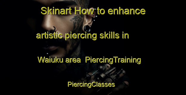 Skinart How to enhance artistic piercing skills in Waiuku area | PiercingTraining | PiercingClasses | SkinartTraining-New Zealand