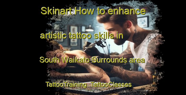 Skinart How to enhance artistic tattoo skills in South Waikato Surrounds area | TattooTraining | TattooClasses | SkinartTraining-New Zealand