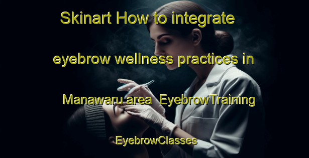 Skinart How to integrate eyebrow wellness practices in Manawaru area | EyebrowTraining | EyebrowClasses | SkinartTraining-New Zealand
