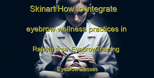 Skinart How to integrate eyebrow wellness practices in Rahotu area | EyebrowTraining | EyebrowClasses | SkinartTraining-New Zealand