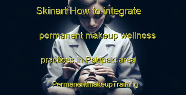 Skinart How to integrate permanent makeup wellness practices in Pakipaki area | PermanentmakeupTraining | PermanentmakeupClasses | SkinartTraining-New Zealand