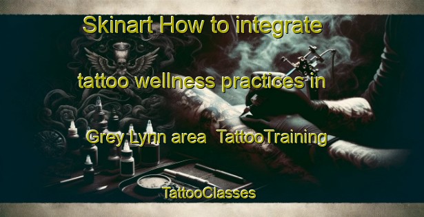 Skinart How to integrate tattoo wellness practices in Grey Lynn area | TattooTraining | TattooClasses | SkinartTraining-New Zealand