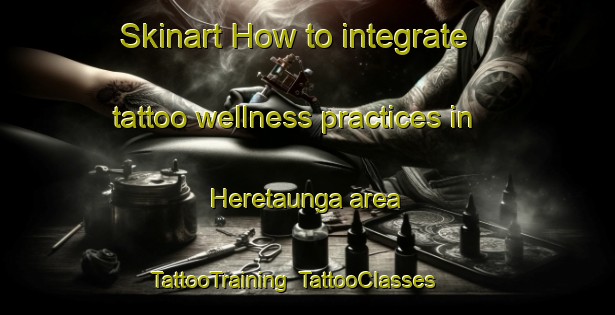 Skinart How to integrate tattoo wellness practices in Heretaunga area | TattooTraining | TattooClasses | SkinartTraining-New Zealand