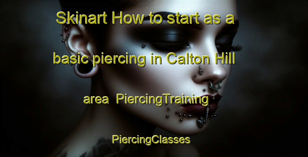 Skinart How to start as a basic piercing in Calton Hill area | PiercingTraining | PiercingClasses | SkinartTraining-New Zealand