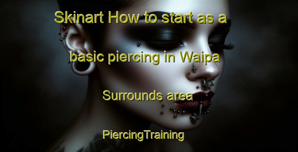 Skinart How to start as a basic piercing in Waipa Surrounds area | PiercingTraining | PiercingClasses | SkinartTraining-New Zealand