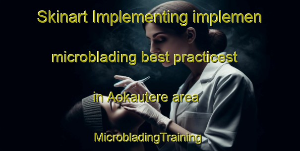 Skinart Implementing implemen microblading best practicest in Aokautere area | #MicrobladingTraining #MicrobladingClasses #SkinartTraining-New Zealand