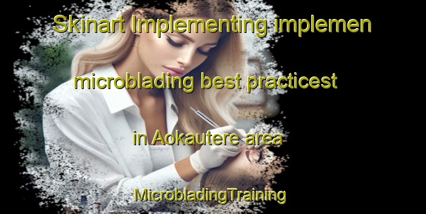 Skinart Implementing implemen microblading best practicest in Aokautere area | #MicrobladingTraining #MicrobladingClasses #SkinartTraining-New Zealand