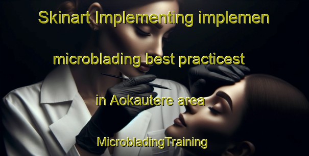 Skinart Implementing implemen microblading best practicest in Aokautere area | #MicrobladingTraining #MicrobladingClasses #SkinartTraining-New Zealand