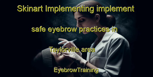 Skinart Implementing implement safe eyebrow practices in Taylorville area | EyebrowTraining | EyebrowClasses | SkinartTraining-New Zealand