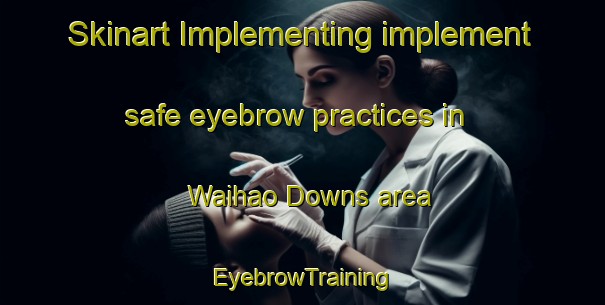 Skinart Implementing implement safe eyebrow practices in Waihao Downs area | EyebrowTraining | EyebrowClasses | SkinartTraining-New Zealand