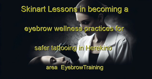 Skinart Lessons in becoming a eyebrow wellness practices for safer tattooing in Herekino area | EyebrowTraining | EyebrowClasses | SkinartTraining-New Zealand