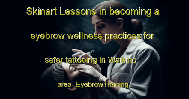 Skinart Lessons in becoming a eyebrow wellness practices for safer tattooing in Waikino area | EyebrowTraining | EyebrowClasses | SkinartTraining-New Zealand