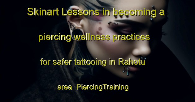 Skinart Lessons in becoming a piercing wellness practices for safer tattooing in Rahotu area | PiercingTraining | PiercingClasses | SkinartTraining-New Zealand