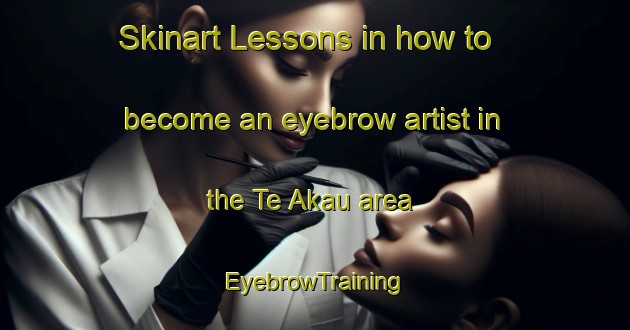 Skinart Lessons in how to become an eyebrow artist in the Te Akau area | EyebrowTraining | EyebrowClasses | SkinartTraining-New Zealand