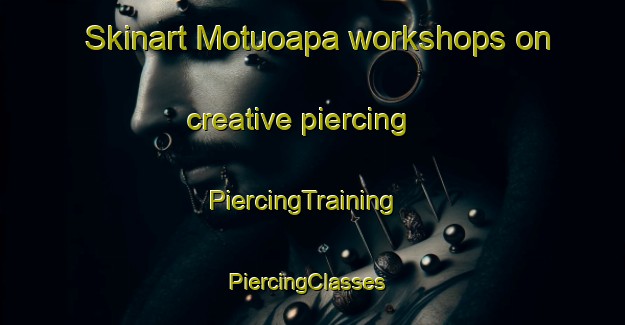 Skinart Motuoapa workshops on creative piercing | PiercingTraining | PiercingClasses | SkinartTraining-New Zealand