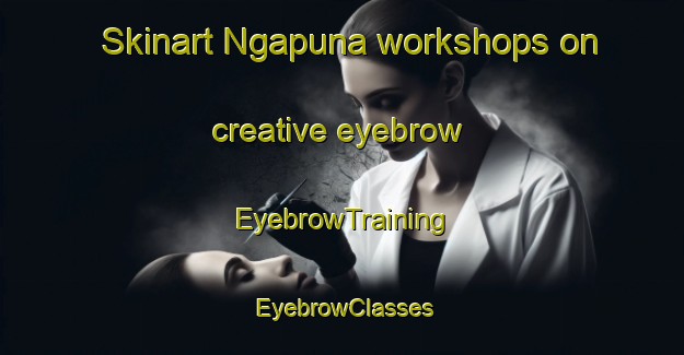 Skinart Ngapuna workshops on creative eyebrow | EyebrowTraining | EyebrowClasses | SkinartTraining-New Zealand