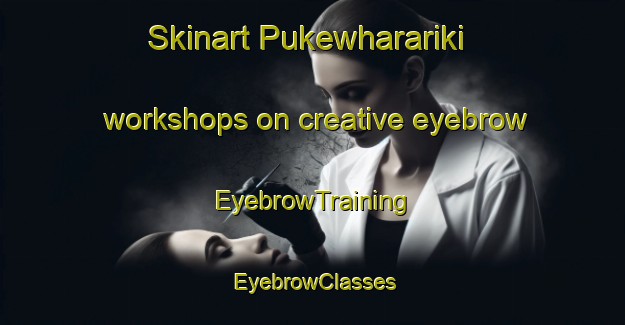 Skinart Pukewharariki workshops on creative eyebrow | EyebrowTraining | EyebrowClasses | SkinartTraining-New Zealand