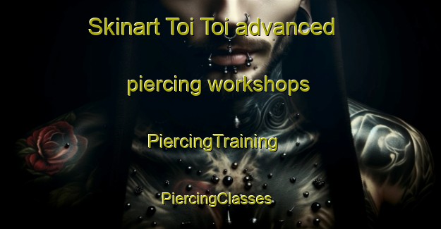 Skinart Toi Toi advanced piercing workshops | PiercingTraining | PiercingClasses | SkinartTraining-New Zealand
